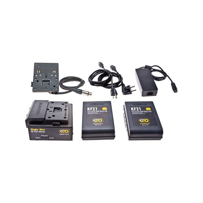 Kino Flo Kino-Flo KF21 Nimh Block Battery System -  With 2x Battery, Charger And Mount