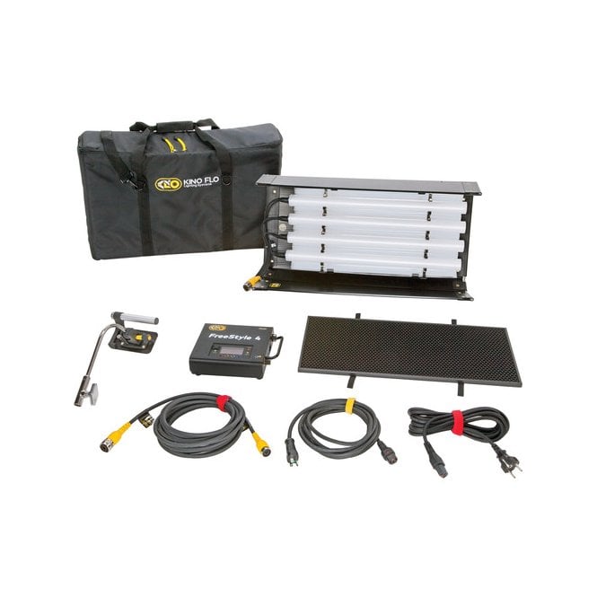Kino Flo KIT-FT24BU FreeStyle T24 DMX Kit (1-Unit) with Soft Case, Univ