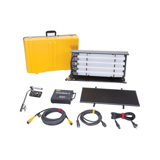 Kino Flo KIT-FT24U FreeStyle T24 DMX Kit (1-Unit) with Travel Case, Univ
