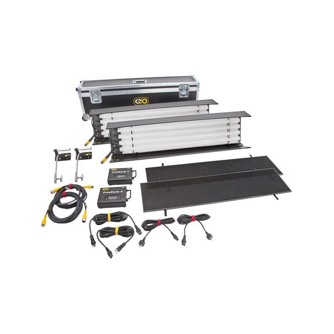 Kino Flo KIT-FT44GU FreeStyle T44 Gaffer DMX Kit (2-Unit) Univ