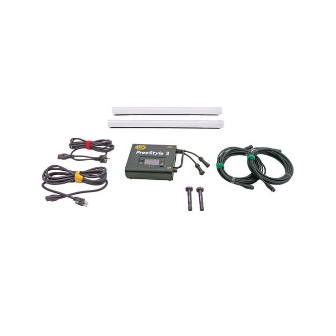 Kino Flo SYS-FTS2002 FreeStyle 2ft LED DMX System (2-Tube), Univ