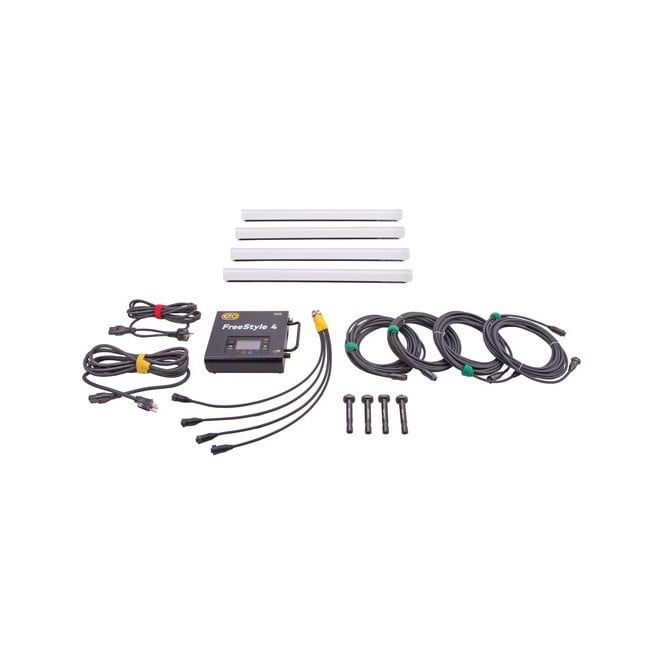 Kino Flo SYS-FTS2004 FreeStyle 2ft LED DMX System (4-Tube), Univ