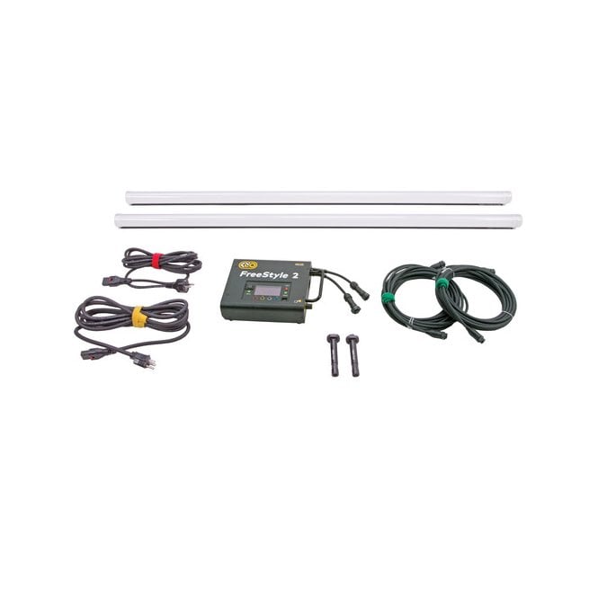 Kino Flo SYS-FTS4002 FreeStyle 4ft LED DMX System (2-Tube), Univ