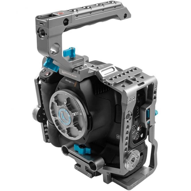 Kondor Blue bmpcc 6k pro cage battery grip- space grey
