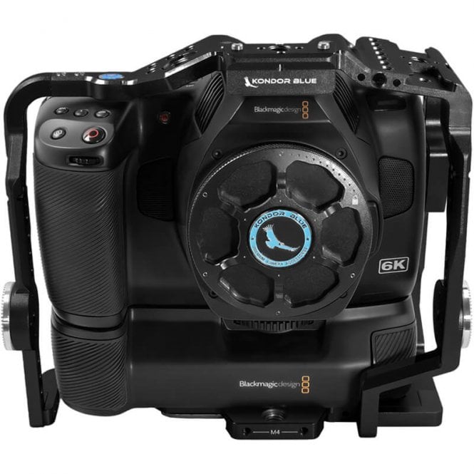 Kondor Blue bmpcc 6k pro cage with battery grip- black