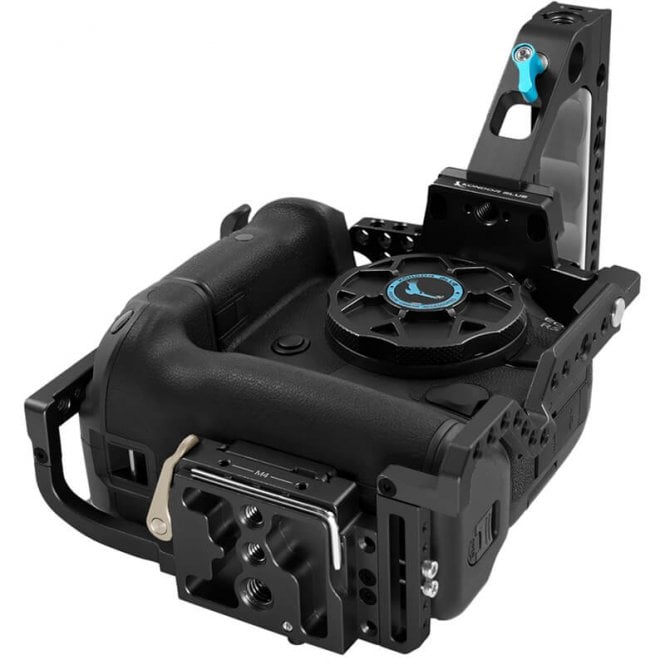 Kondor Blue canon r5/r6/r cage with battery grip- with top handle (black)
