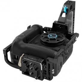canon r5/r6/r cage with battery grip- with top handle (black)