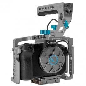 canon r5/r6/r cage- with top handle (space grey)