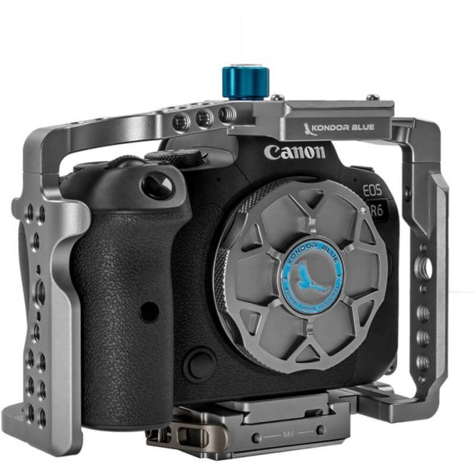 Kondor Blue canon r5/r6/r cage- without top handle (space grey)