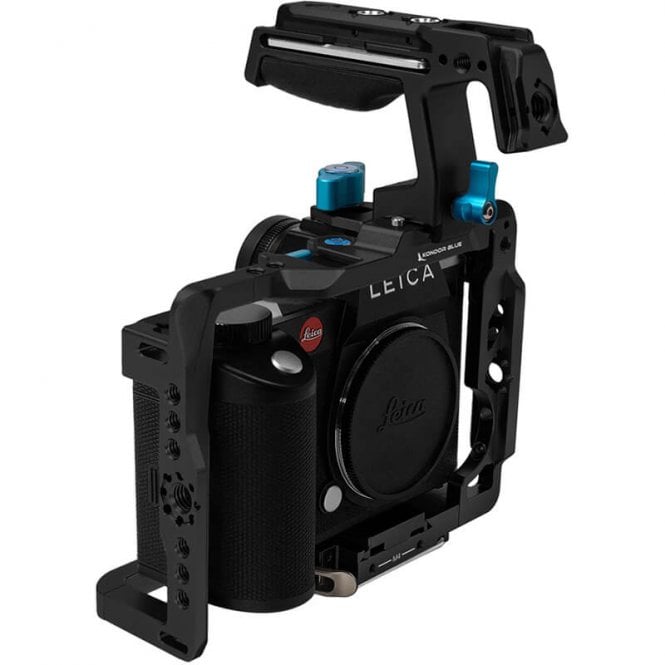 Kondor Blue leica sl2/sl2s cage- with top handle (raven black)