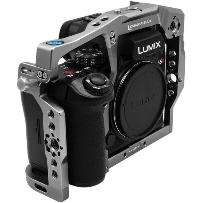 Kondor Blue panasonic lumix s5ii/x cage- without top handle (space grey)