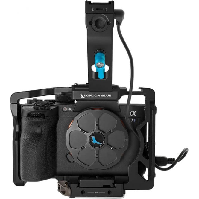 Kondor Blue sony a1/a7 series cage (a1/a7s3/a74)- with trigger top handle (black)
