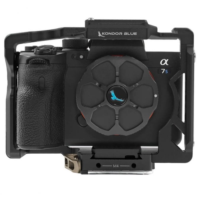 Kondor Blue sony a1/a7 series cage (a1/a7s3/a74)- without trigger top handle (black)