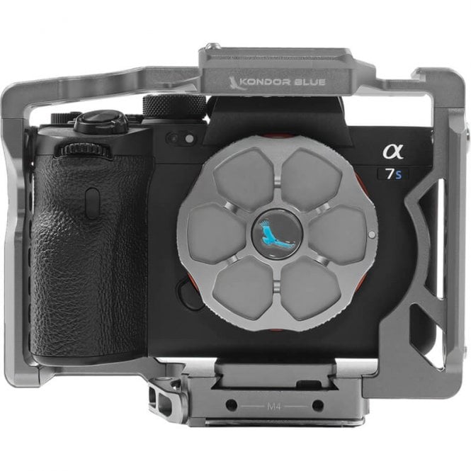 Kondor Blue sony a1/a7 series cage (a1/a7s3/a74)- without trigger top handle (space grey)