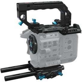 Kondor Blue Sony FX6 Cage System - Base Rig - Raven Black