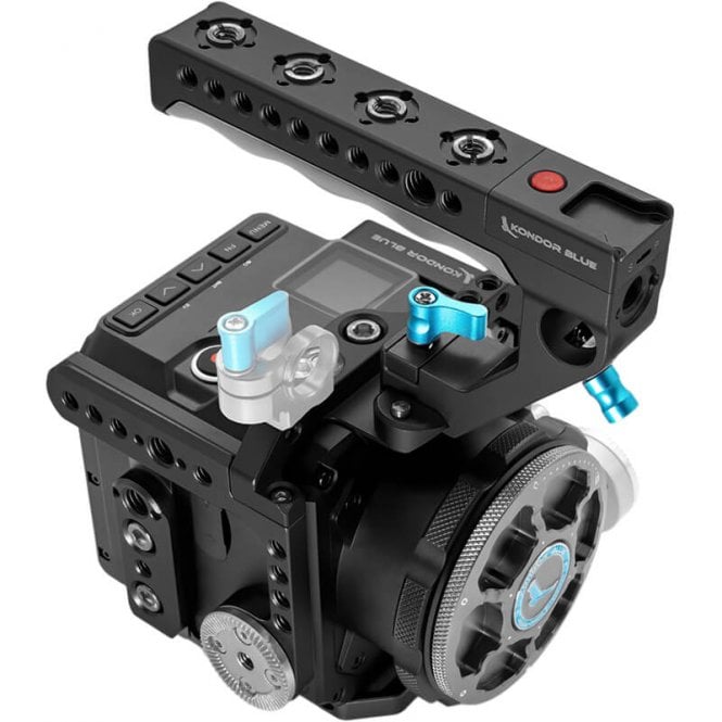 Kondor Blue z cam cage e2 flagship cage (m4 s6 f6 f8)- with top handle (black)