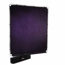 EzyFrame Vintage Background 2 x 2.3m Aubergine