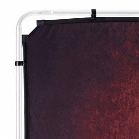 EzyFrame Vintage Background Cover 2 x 2.3m Crimson
