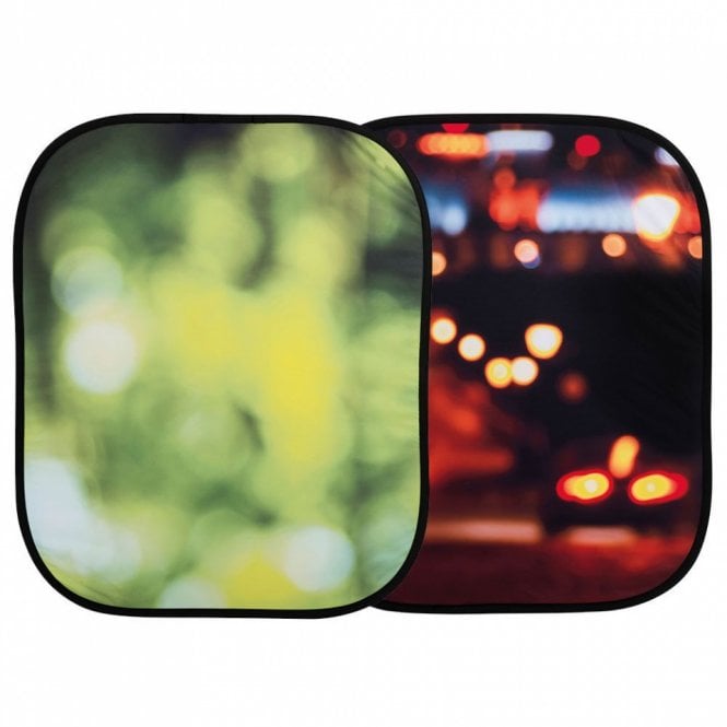 Lastolite OutofFocus Collapsible 1.2 x 1.5m Summer Foliage/City Lights