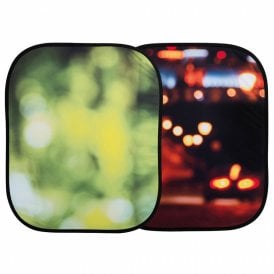 OutofFocus Collapsible 1.2 x 1.5m Summer Foliage/City Lights