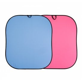 Plain Collapsible 1.8 x 2.15m Blue/Pink