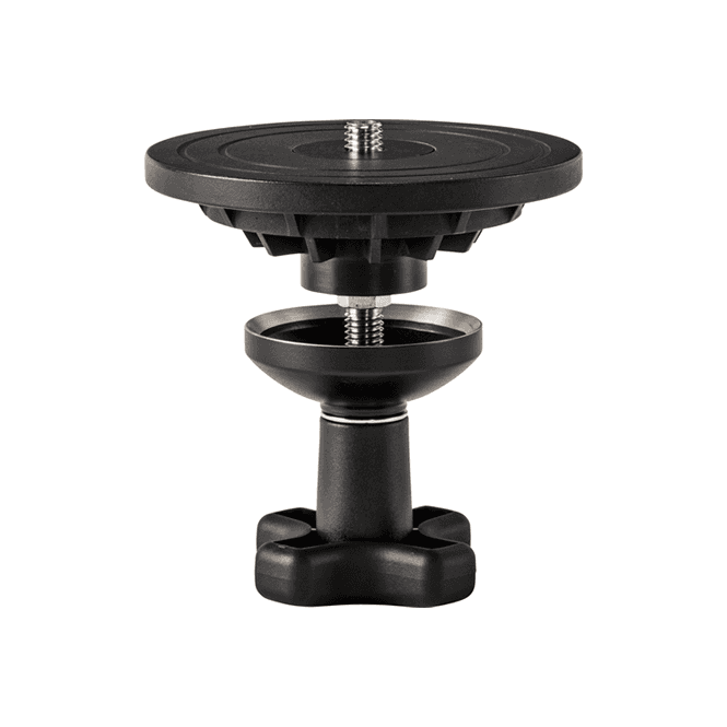 Libec BL-F Flat-base Adapter For 75mm/100mm Bowl Tripods