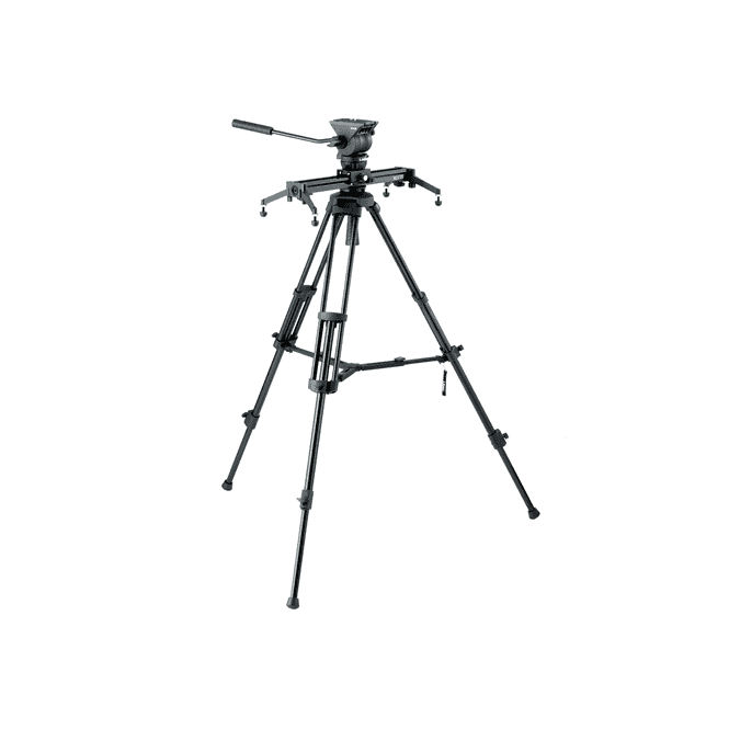 Libec TH-Z-S4-KIT Fluid Head, Tripod, 15.5 inch Slider & Carry Case Kit