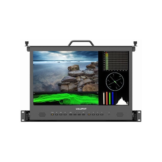 Lilliput 17.3 Inch 1U Rackmounted Drawer Monitor with HDMI / SDI Input