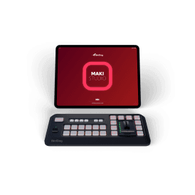 MAKI Studio iPad Live Streaming App with Bluetooth Control Surface