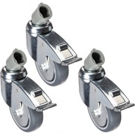 110G 100mm Locking Caster Set