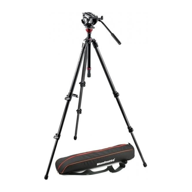 Manfrotto 500 Fluid Video Head & 755CX3 CF Single Leg Tripod