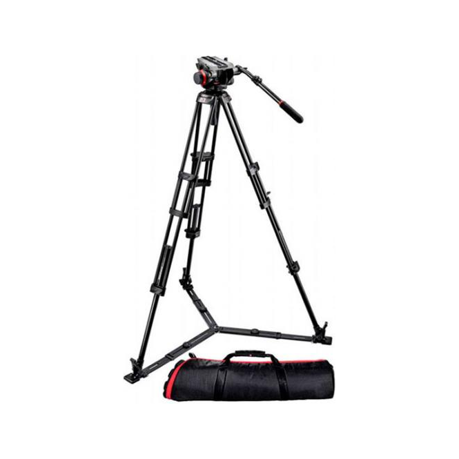 Manfrotto 504Hd-546Gbk Midi Twin System(Gs)