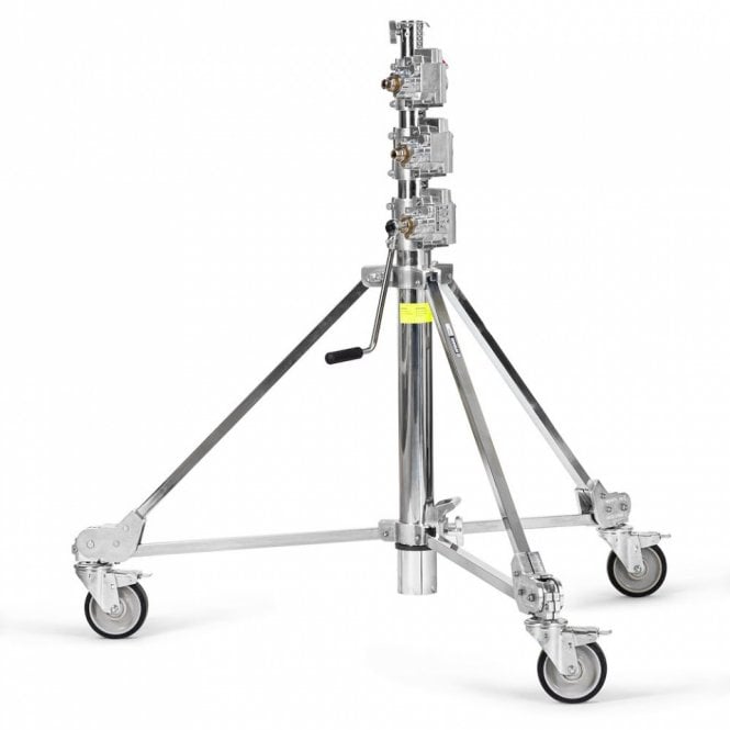 Manfrotto B7043CS-1 Strato Safe Stand 3 Riser w/Braked Wheels