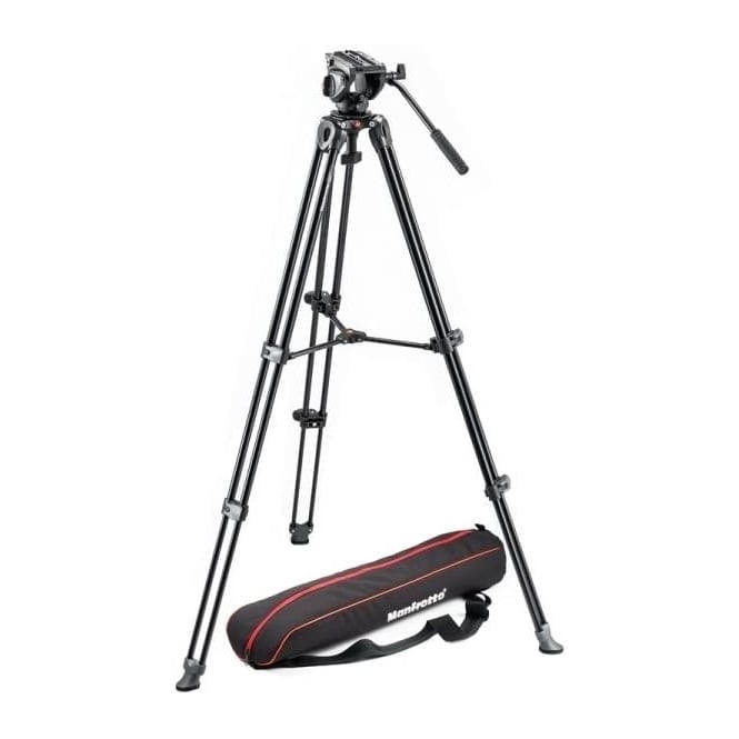 Manfrotto Lightweight Tripod|Video Head with Side Lock
