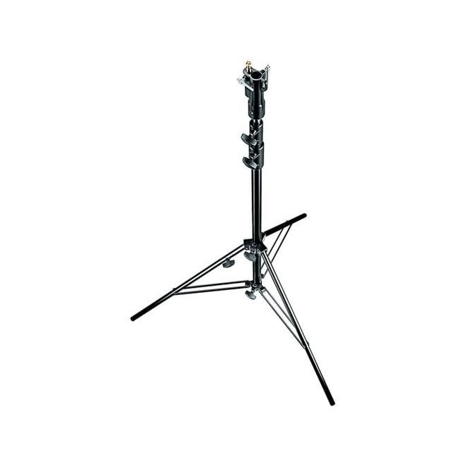 Manfrotto MAN-007BU Aluminum Senior Stand with Leveling Leg (Black, 10.3')