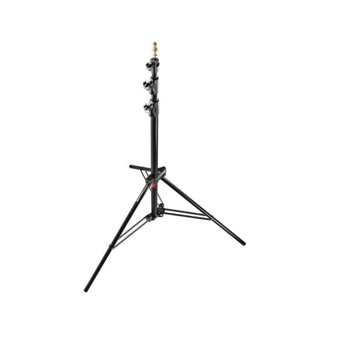 Manfrotto MAN-1005BAC Ranker Lighting Air Cushioned Aluminium Stand, Black