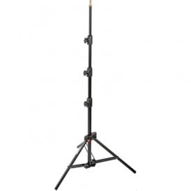MAN-1051BAC-3 Alu Mini Compact Air-Cushioned Stand Quick Stack 3-Pack (Black, 7')