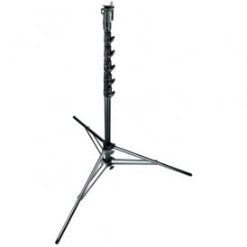MAN-269HDBU Super High Aluminum Stand with Leveling Leg - Black - 24'