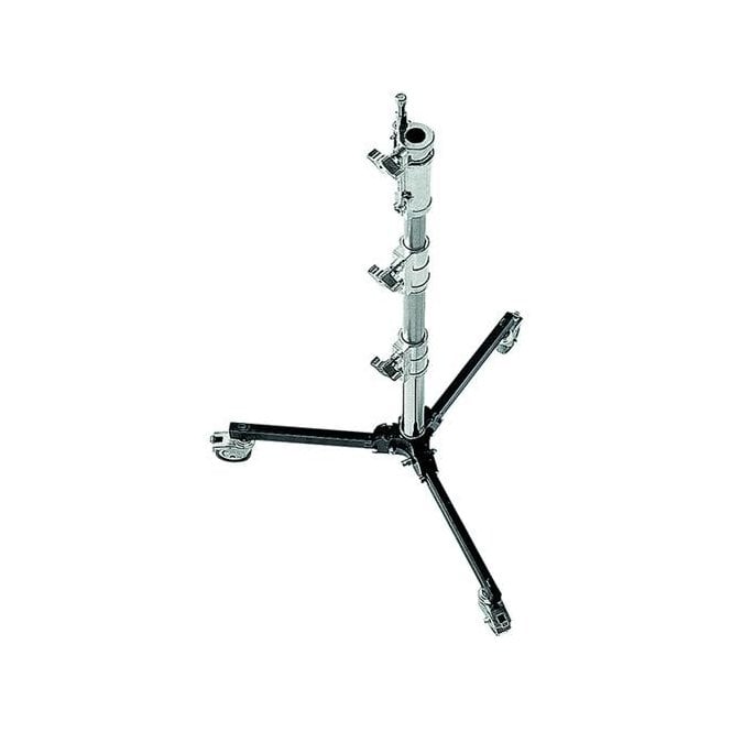 Manfrotto MAN-A5012 Avenger Roller Stand 12 with Folding Base (Chrome-plated/Black, 3.9')