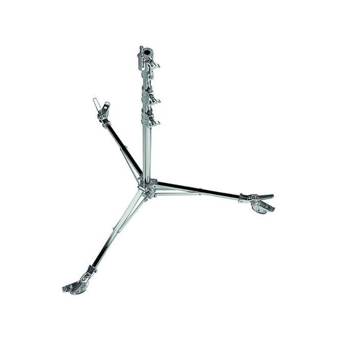 Manfrotto MAN-A5036CS Avenger Low Base Roller Light Stand 36 (Chrome-plated, 11.8')
