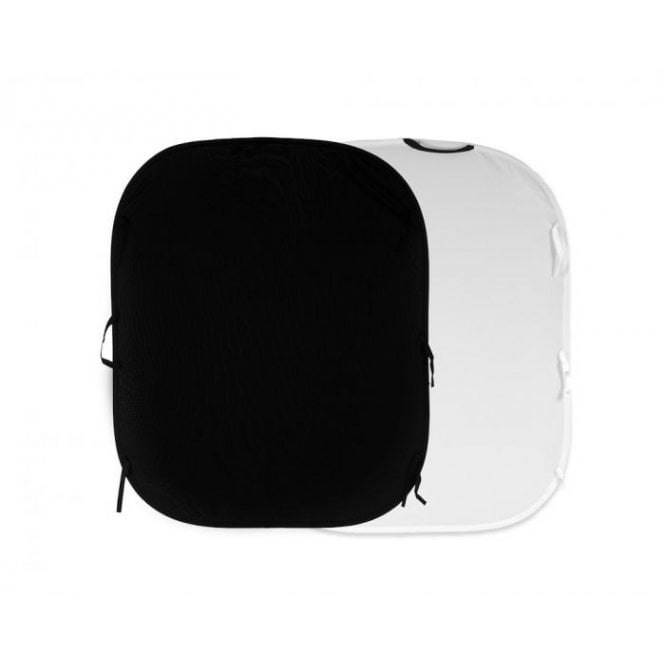 Manfrotto MAN-LL-LB5921 Plain Collapsible Reversible 1.8 x 2.1m Black/White