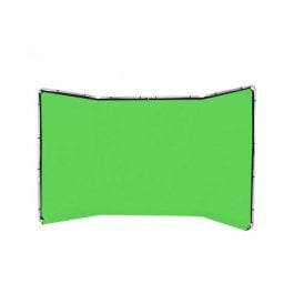 MAN-LL-LB7622 Panoramic Background 4m Chromakey Green