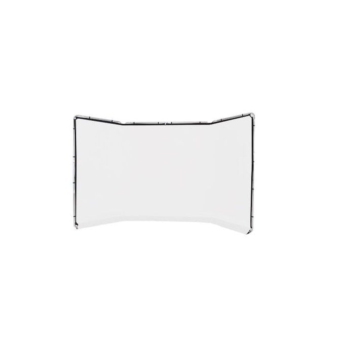 Manfrotto MAN-LL-LB7623 Panoramic Background 4m White