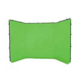MAN-LL-LB7626 Panoramic Background Cover 4m Chroma Key Green