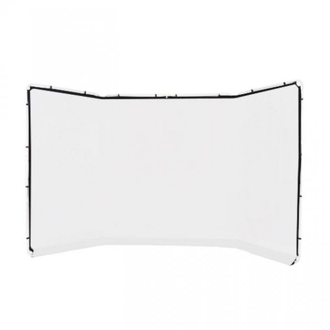 Manfrotto MAN-LL-LB7627 Panoramic Background Cover 4m White (Frame Not Included)