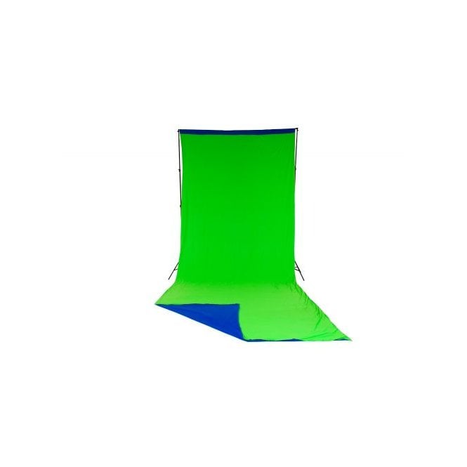 Manfrotto MAN-LL-LC5887 Chromakey Curtain Reversible Blue/Green
