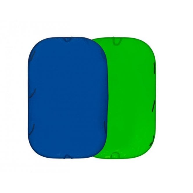 Manfrotto MAN-LL-LC5987 Collapsible Reversible 1.8 x 2.1m Chromakey Blue/Green