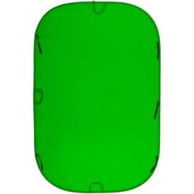 MAN-LL-LC6981 Chromakey Collapsible Background - 6x9' - Green