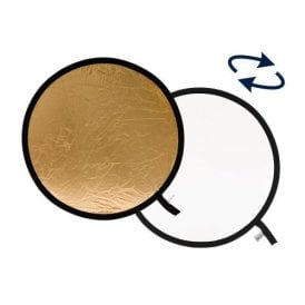 MAN-LL-LR3841 Collapsible Reflector 95cm Gold/White