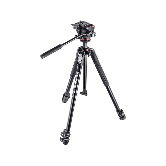 Manfrotto MAN-MK190X3-2W Three Section Tripod with MHXPRO-2W Fluid Head